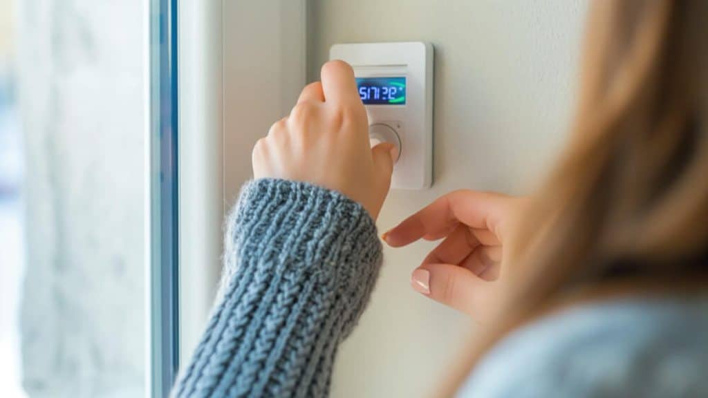 what temperature should central heating thermostat be set at night ftd